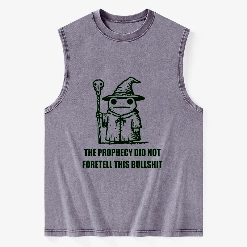 Funny Wizard Frog Tank Top for Daily Wear