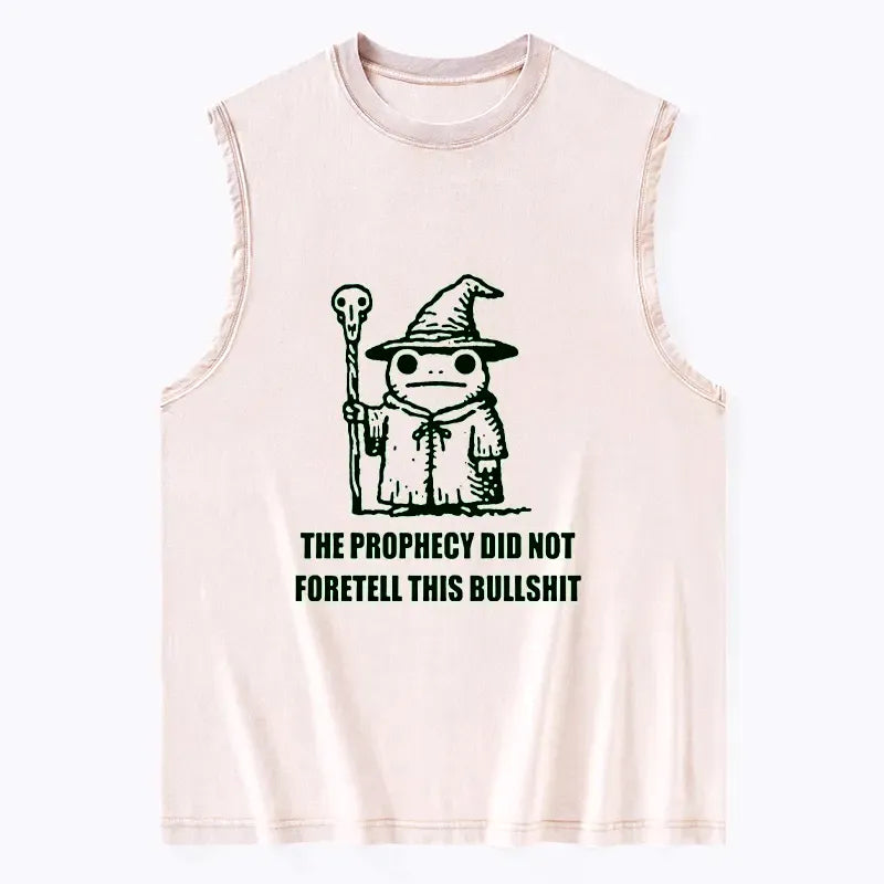 Weird Prophecy Washed Tank Trendy Summer