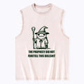Weird Prophecy Washed Tank Trendy Summer