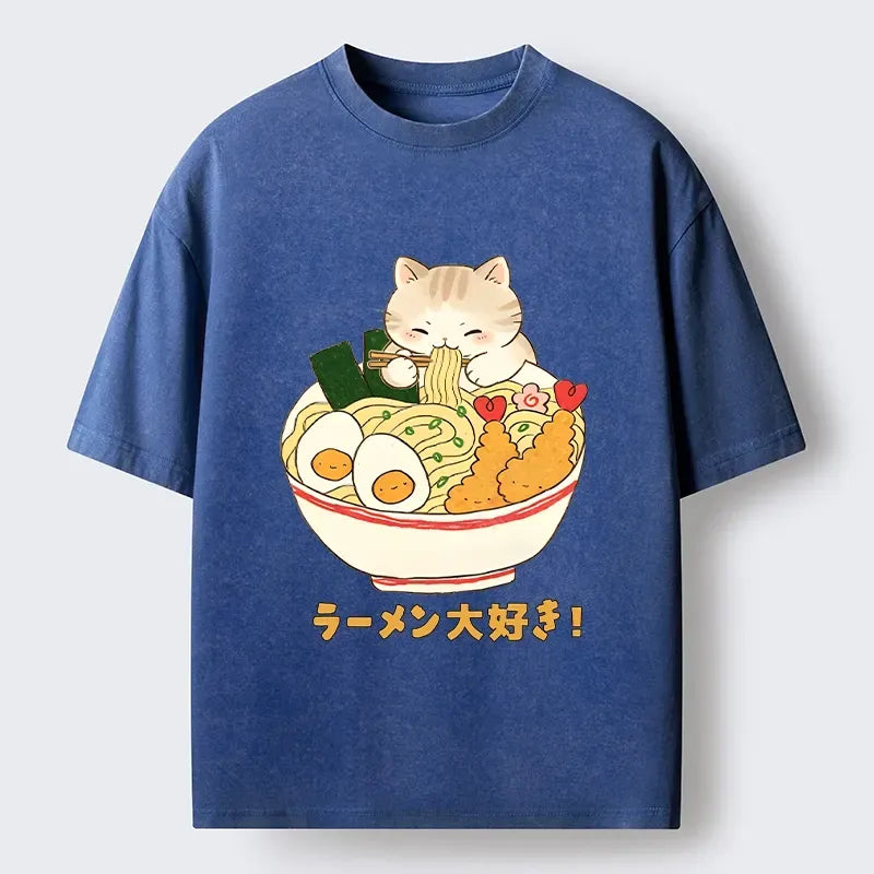 best seller japanese vintage cat tee