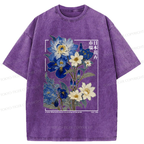 Vintage Japanese Flower Market T-Shirt