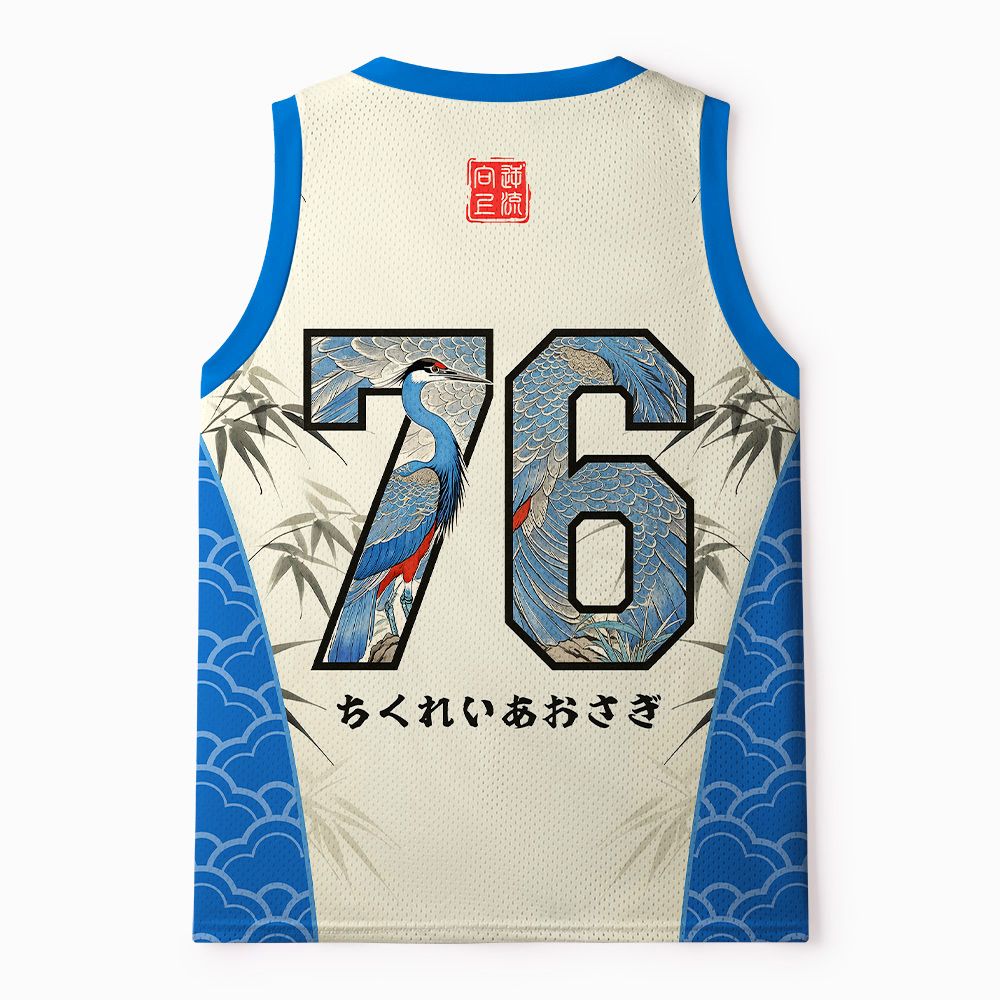 Japanese Style Mesh Tank Top for Streetwear