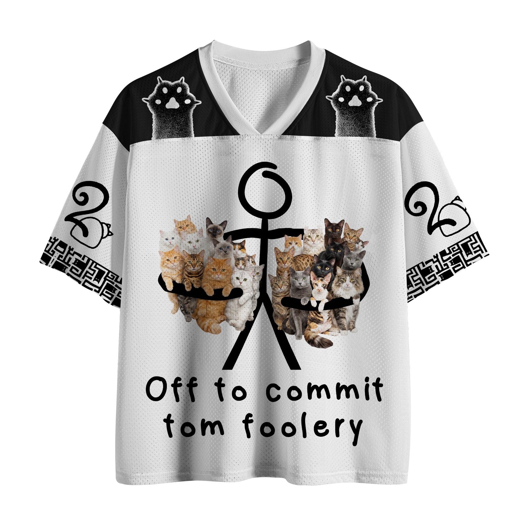 Kyoto Lion Cat Mesh Jersey for Sports