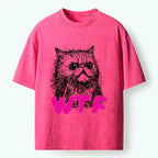 unisex cotton cat tee for everyday