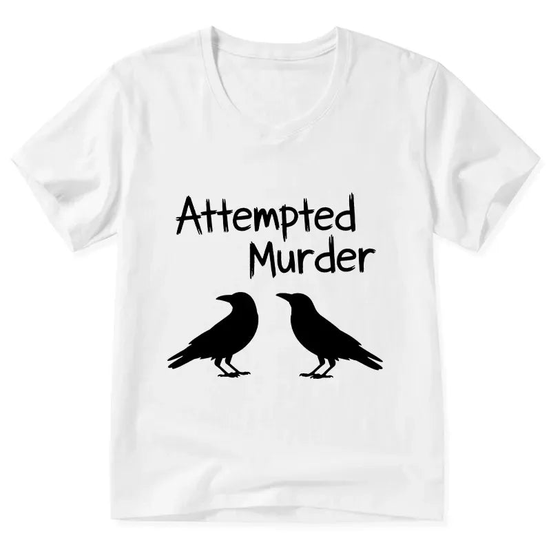 Funny Crow Joke T-Shirt for Anime Convention