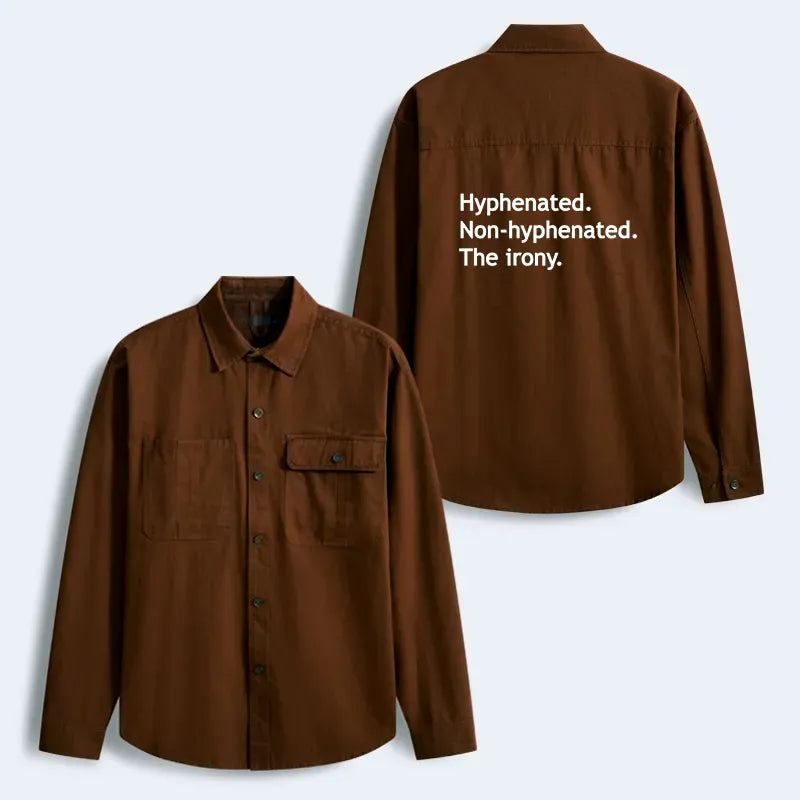 Funny Men's Work Jacket by Kyoto Lion