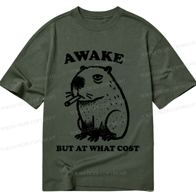 Kyoto-Lion Smoking Capybara Classic T-Shirt