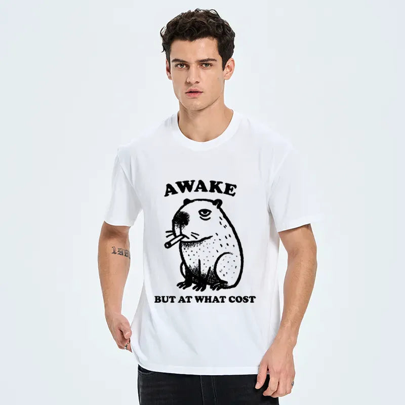 Kyoto-Lion Smoking Capybara Classic T-Shirt