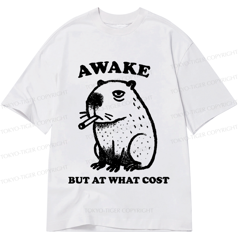 Kyoto-Lion Smoking Capybara Classic T-Shirt