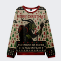 unisex krampus christmas sweatshirt free shipping