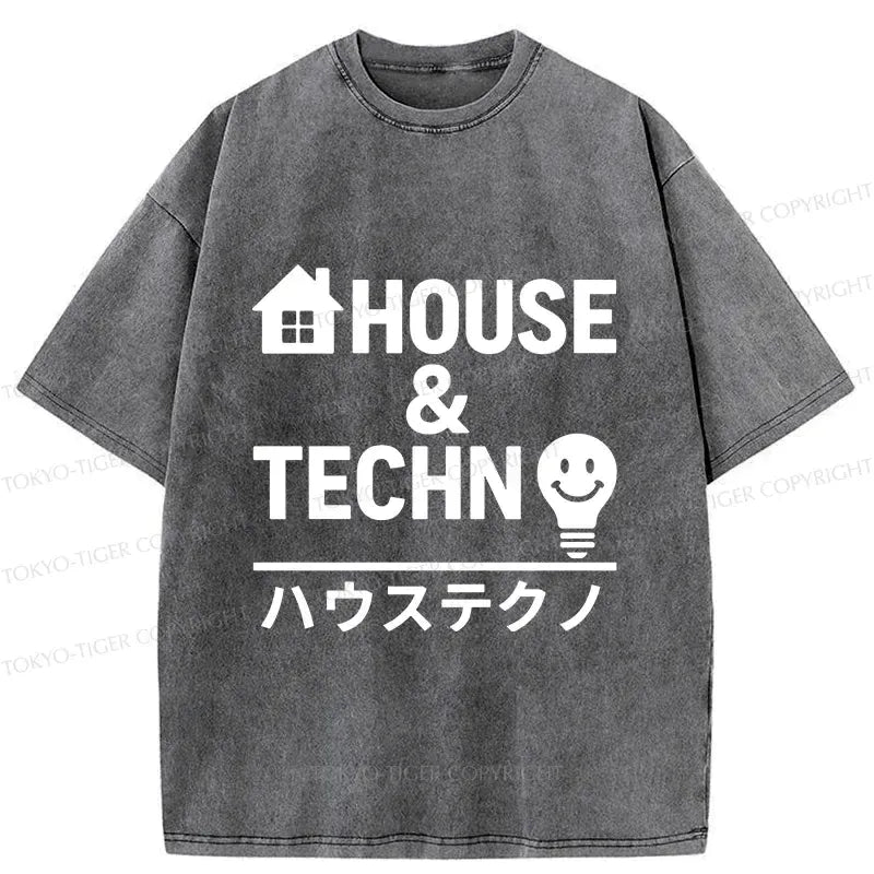 Unisex Washed T-Shirt for Gift Idea