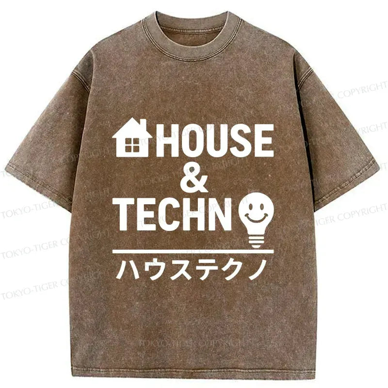 Unisex Washed T-Shirt for Gift Idea