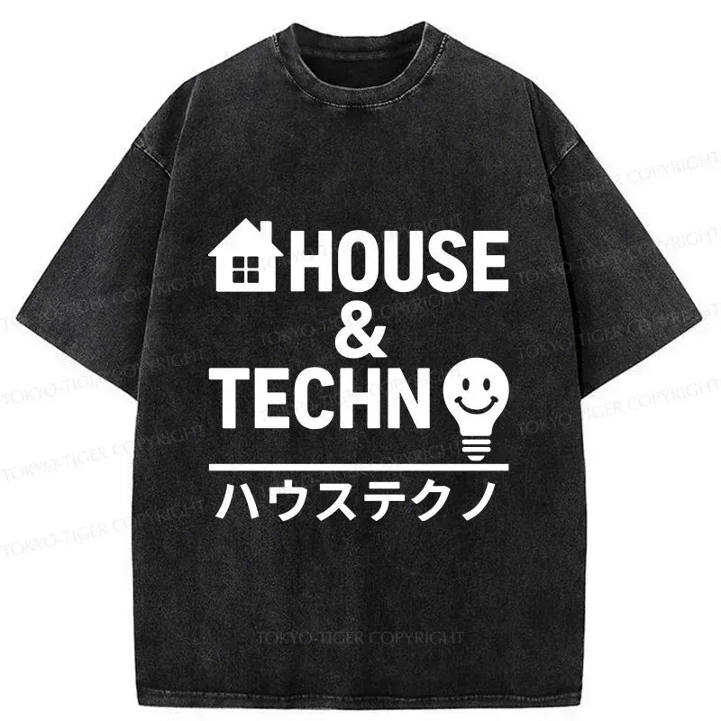 Unisex Washed T-Shirt for Gift Idea