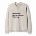Kyoto-Lion Hyphenated Funny Washed Terry Sweatshirt