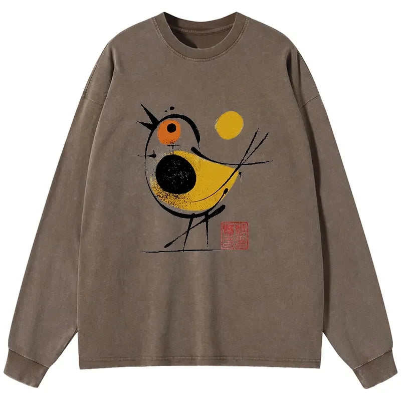 Kyoto-Lion aesthetic unisex long sleeve t-shirt best seller