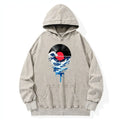 Kyoto-Lion Vinyl Records And Waves Washed Hoodie