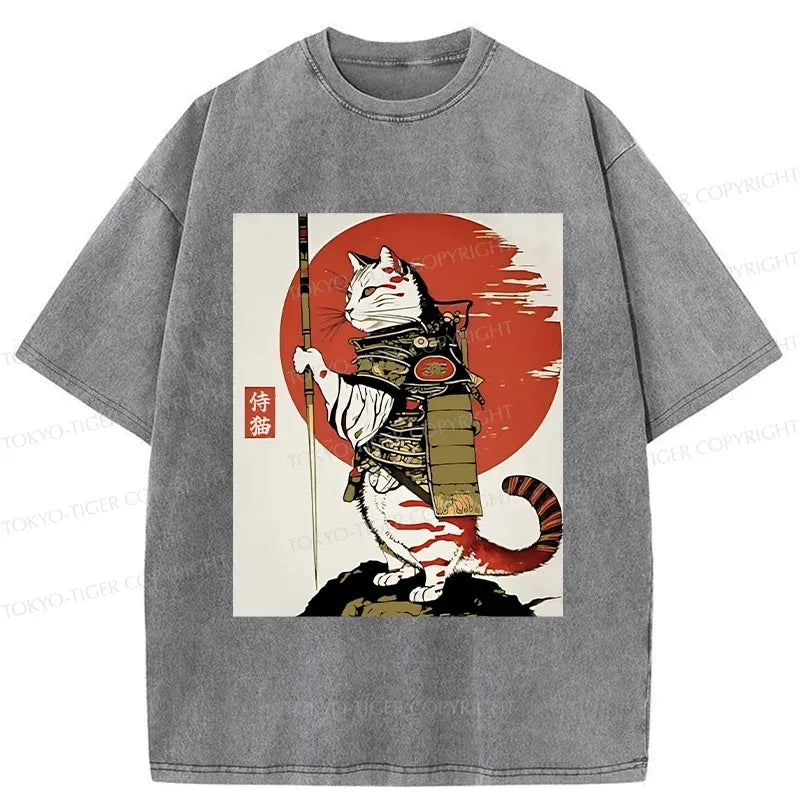 Kyoto Lion Cat Shirt for Summer