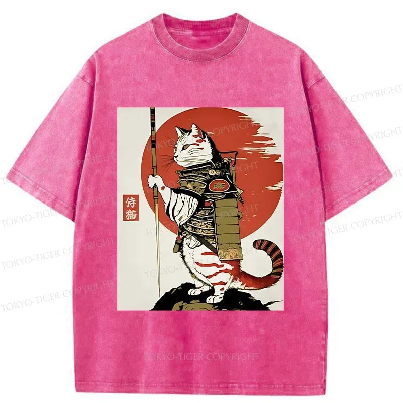 Kyoto Lion Cat Shirt for Summer