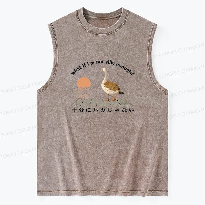 Japanese Washed Tank for Summer