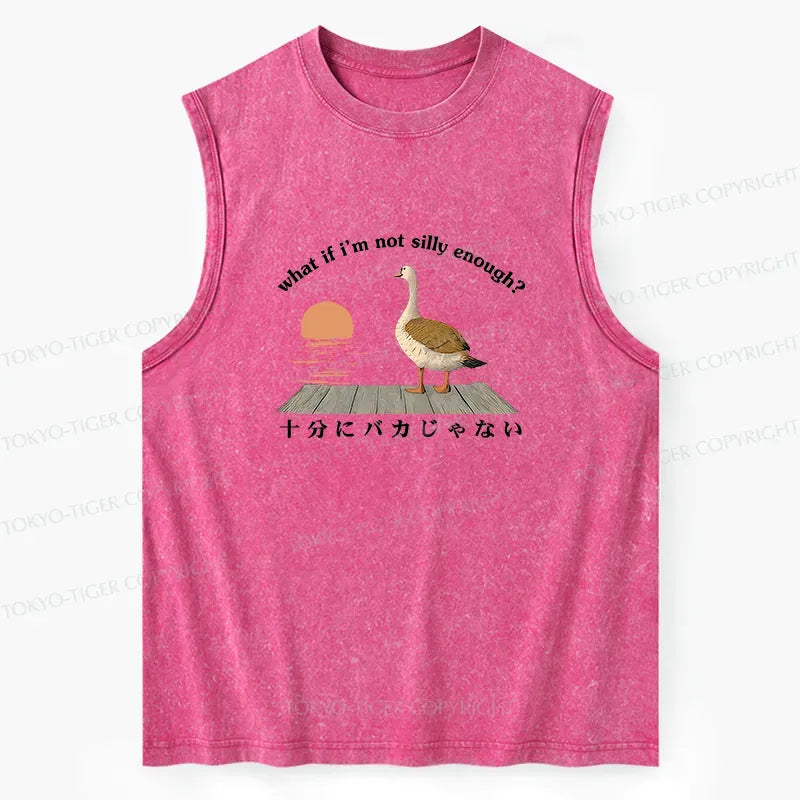 Japanese Washed Tank for Summer