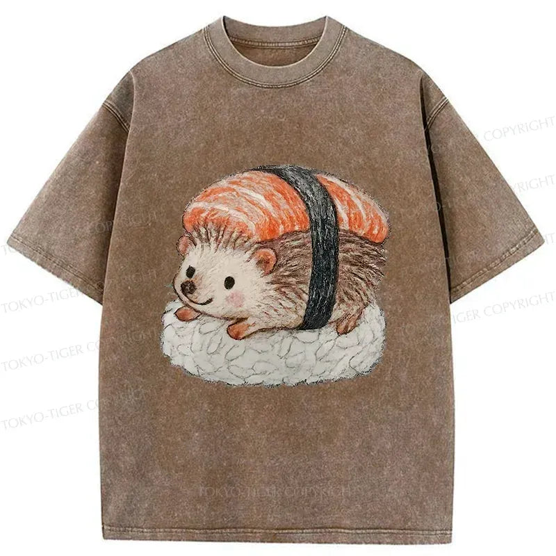 Japanese washed t-shirt for daily wear
