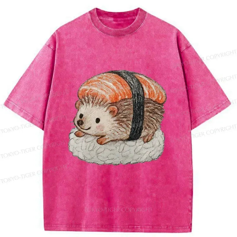 Japanese washed t-shirt for daily wear