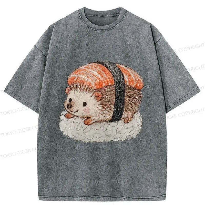 Hedgehog sushi unisex t-shirt gift idea