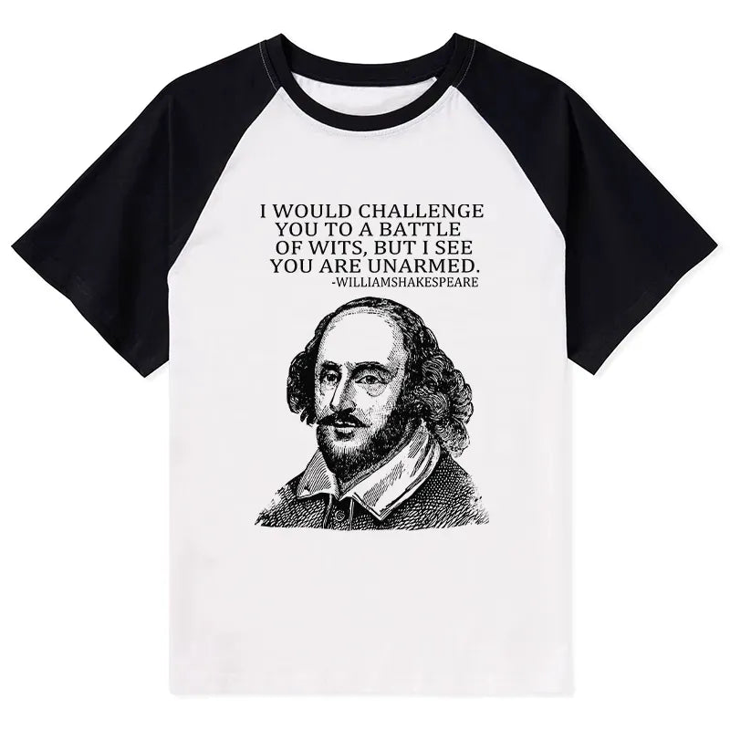 Kyoto-Lion Your Intelligence Is Inferior To Mine Raglan T-shirt