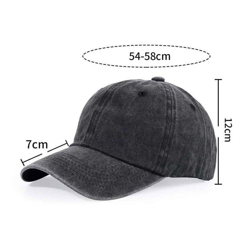 Japanese Kitsune Washed Cap for Streetwear