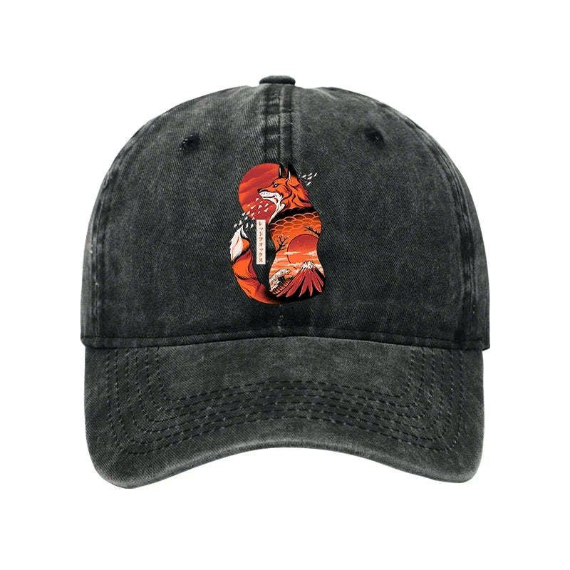 Traditional Japanese Tattoo Cap for Summer