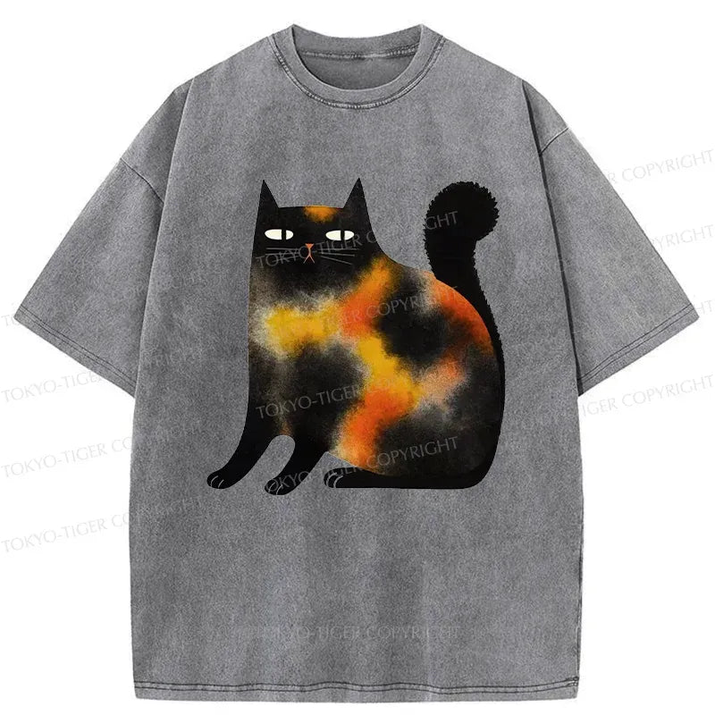 Kyoto Lion Washed T-Shirt for Streetwear