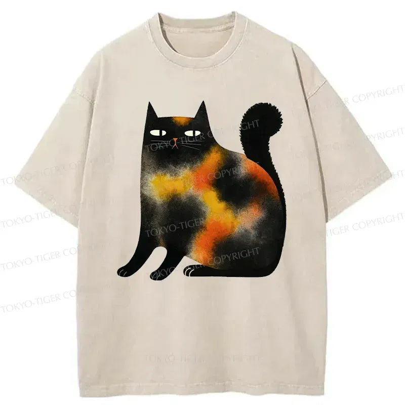 Vintage Washed Cotton T-Shirt with Free Shipping