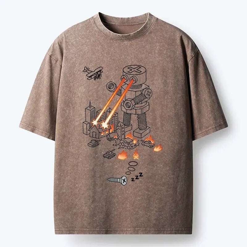 Best Seller Japanese Robot T-Shirt for Daily Wear