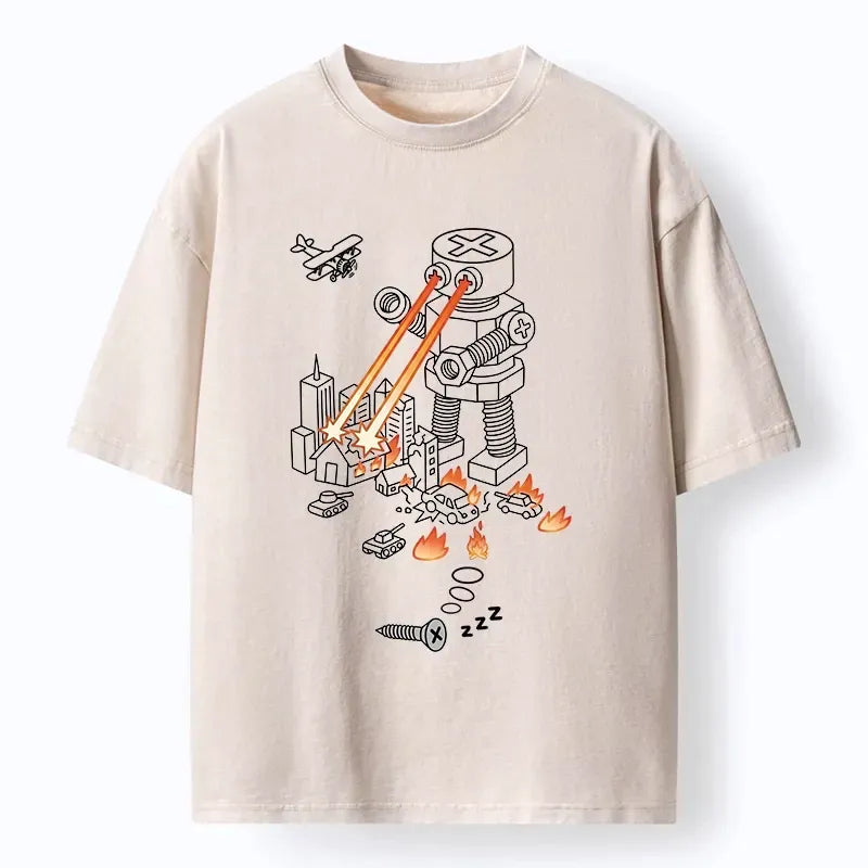 Best Seller Japanese Robot T-Shirt for Daily Wear