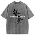 Japanese Streetwear Washed T-Shirt on Sale