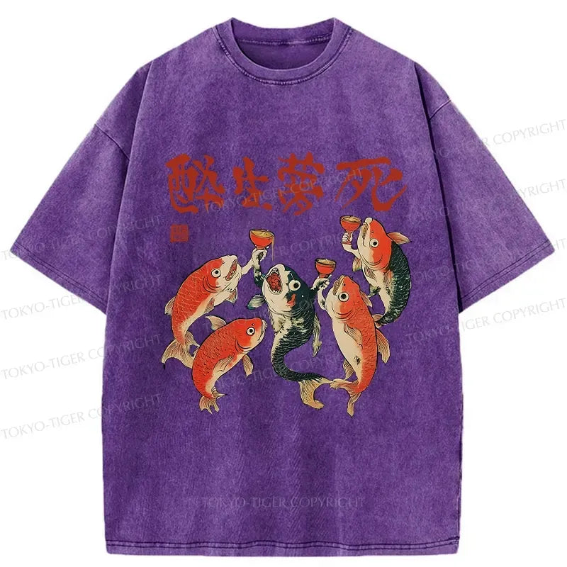 Vintage Retro Fish T-Shirt for Beach Vacation