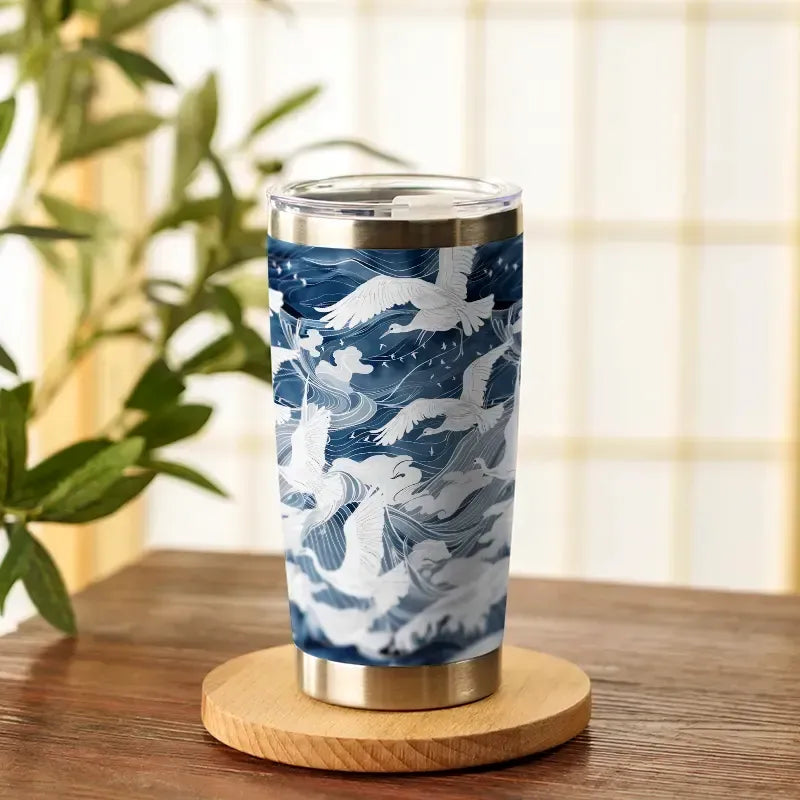 Kyoto-Lion Seabird Wave 20oz Tumbler
