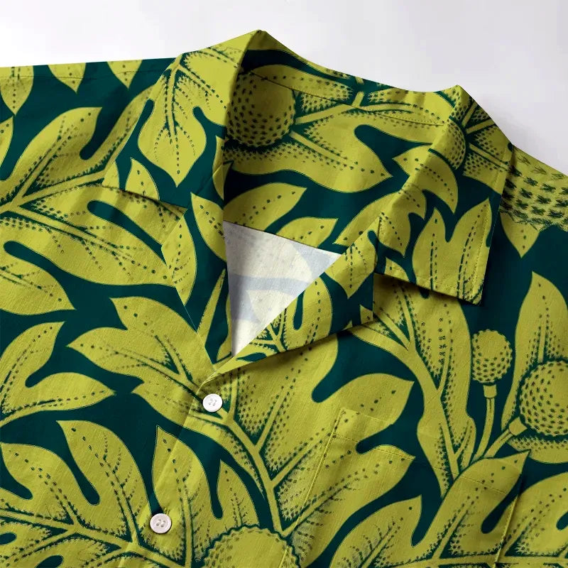 Kyoto Lion Hawaiian Shirt for Vacation