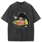 washed cotton t-shirt for daily wear