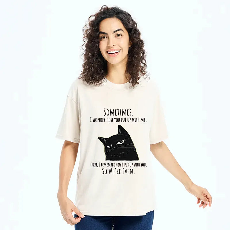 Kyoto-Lion A World Of Mutual Tolerance Washed T-Shirt