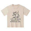 washed kids t-shirt for daily wear
