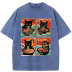 best seller ukiyo-e cat tee