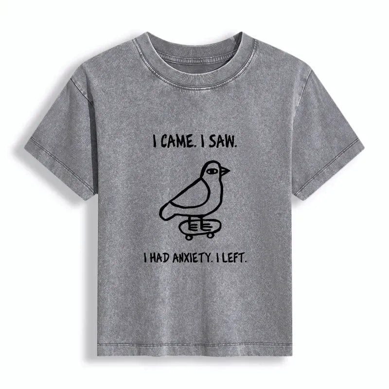 Funny Meme Bird Japanese T-shirt Free Shipping