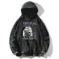 Kyoto-Lion First Of All I'm A Delight Washed Hoodie