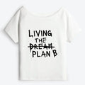 Japanese Off Shoulder T-Shirt for Women