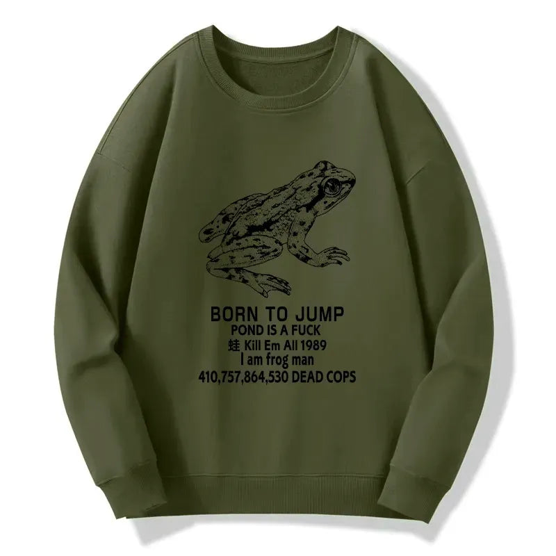 Japanese Streetwear Sweatshirt for Men