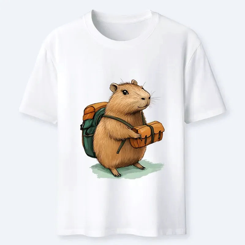 Vintage Capybara Japan T-Shirt for Casual