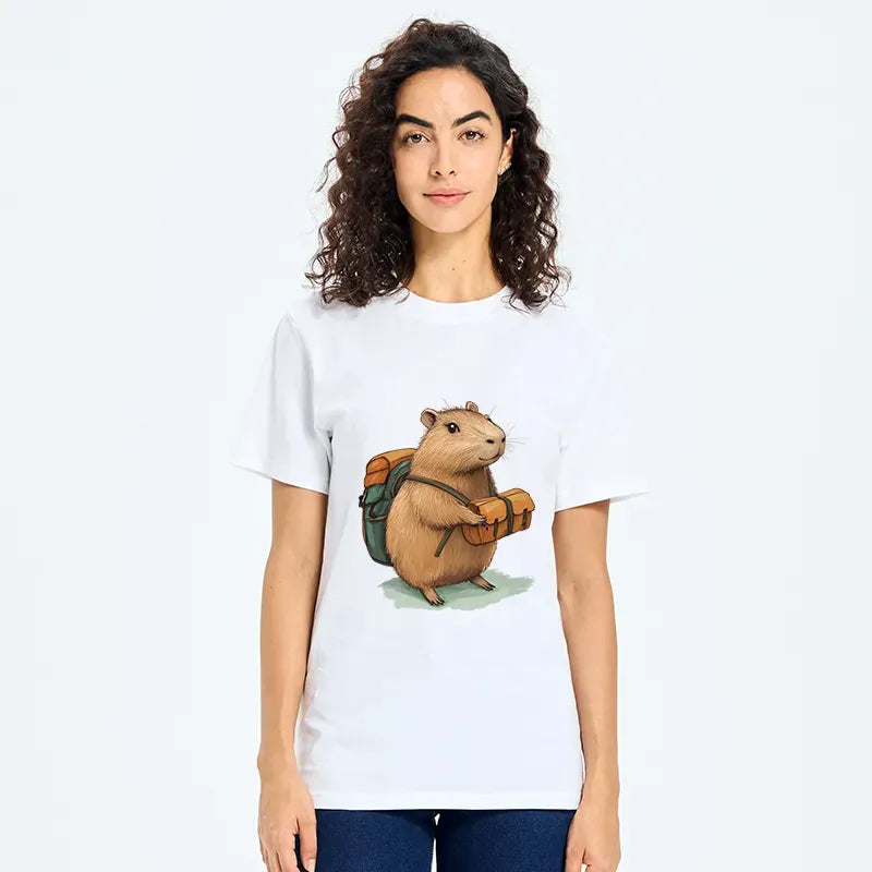 Vintage Capybara Japan T-Shirt for Casual