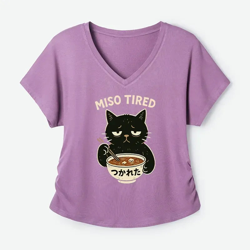 Kyoto-Lion I¡¯m So Tired Modal Dolman Sleeve T-Shirt