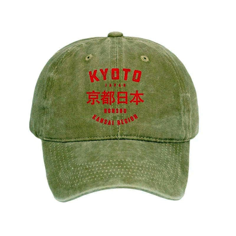 vintage washed cap for men women